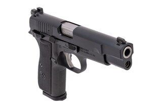 FN High Power semi-automatic 9mm pistol.